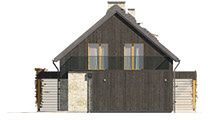 Фасад дома BKB-4553-23 Фасад дома BKB-4553-23